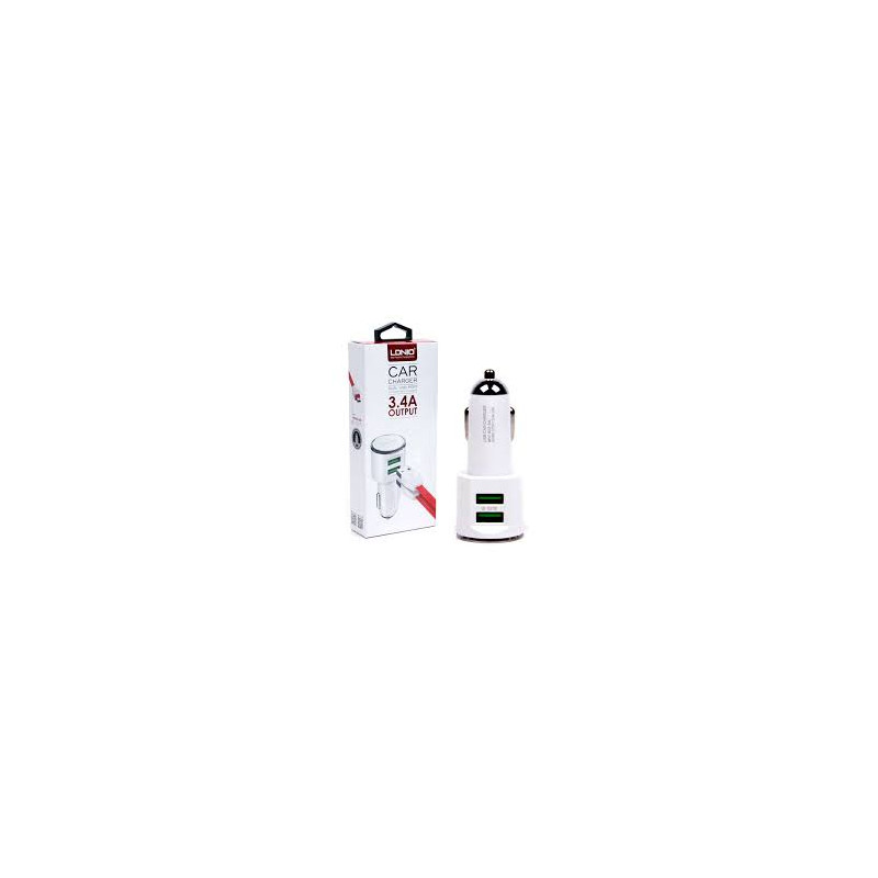شارژر فندکی LDNIO DL-C29 2Port 3.4A HighCopy + کابل میکرو USB
